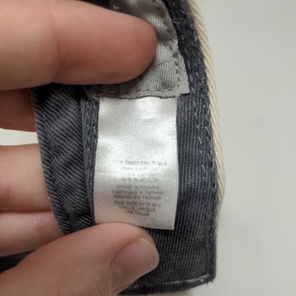 Nike Mens Strapback Sun Visor Hat White OSFA Strapback Embroidered Logo Swoosh - Picture 12 of 12